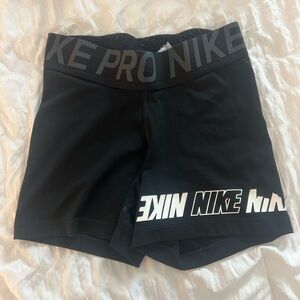 Nike Women's Black Athletic Shorts